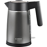 Bosch DesignLine TWK5P475, Wasserkocher grau/schwarz, 1,7 Liter