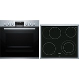 Bosch HND671OS60, Herdset edelstahl