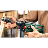 Bosch Heimwerken & Garten Bohrhammer PBH 2500 SRE grün/schwarz, 600 Watt, Koffer