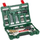 Bosch Heimwerken & Garten V-Line TIN Bohrer- / Bit-Set, 91-teilig, Bohrer- & Bit-Satz grün