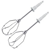 Bosch Home FineCreamer Besen MFZ4020, Quirl weiß/edelstahl, für Handmixer MFQ3, MFQ4