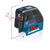 Bosch Kombilaser GCL 25 Professional, Kreuzlinienlaser blau/schwarz, Schutztasche