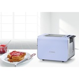 Bosch Kompakt-Toaster Styline TAT8619  lila/edelstahl (gebürstet), 860 Watt, für 2 Scheiben Toast