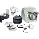 Bosch MUM58MG60 Creation Line Premium Küchenmaschine mint/silber, 1.000 Watt, Serie 4