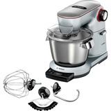 Bosch OptiMUM MUM9AX5S00, Küchenmaschine silber, mit Profi-Patisserie-Set