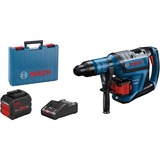 Bosch PRO Akku-Bohrhammer BITURBO GBH 18V-45 C Professional blau/schwarz, 2x Akku ProCORE18V 12,0Ah, Bluetooth Modul