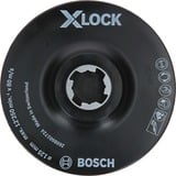 Bosch PRO Backing Pad, X-LOCK SCM Stützteller mit Mittelstift, Ø 125mm, Schleifteller für X-LOCK Winkelschleifer