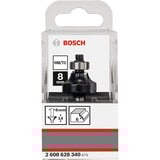 Bosch PRO Wood Abrundfräser, Radius 6mm Schaft Ø 8mm, zweischneidig, Anlaufkugellager