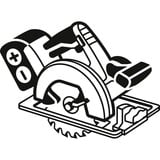 Bosch PRO Wood cordless Kreissägeblatt, Ø 190mm, 60Z Bohrung 30mm, für Akku-Handkreissägen