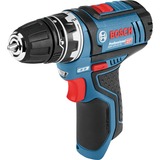 Bosch Professional Akku-Bohrschrauber GSR 12V-15 FC Professional, 12Volt blau/schwarz, 2x Li-Ionen Akku 2,0Ah, in L-BOXX