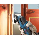 Bosch Professional Akku-Multi-Cutter GOP 12V-28 Professional, 12Volt, Multifunktions-Werkzeug blau/schwarz, 2x Li-Ionen Akku 3,0Ah, in L-BOXX