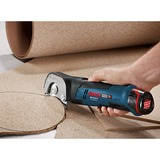 Bosch Professional Akku-Universalschere GUS 12V-300 Professional solo, 12Volt, Elektroschere blau/schwarz, ohne Akku und Ladegerät