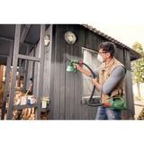 Bosch Professional Farbsprühsystem PFS 2000, Sprühpistole grün/schwarz, 440 Watt, Düse für Lackfarben + Düse für Wandfarbe