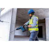 Bosch Professional PRO Akku-Bohrhammer BITURBO GBH 18V-36 C Professional blau/schwarz, 2x Akku ProCORE18V 8,0Ah, Bluetooth Modul, im Koffer