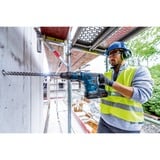 Bosch Professional PRO Akku-Bohrhammer BITURBO GBH 18V-36 C Professional solo blau/schwarz, ohne Akku und Ladegerät, Bluetooth Modul, im Koffer