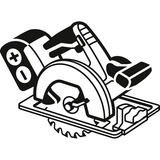 Bosch Professional PRO Aluminium cordless Kreissägeblatt, Ø 136mm, 50Z Bohrung 20mm, für Akku-Handkreissägen