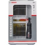 Bosch Professional Schraubendreher-Set mit Handgriff, 1/4", 37-teilig, Bit-Satz extra lange Bits