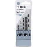 Bosch Spiralbohrer-Satz HSS PointTeQ Hex, Ø 2mm-6mm 5-teilig