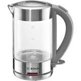 Bosch TWK7090B, Wasserkocher edelstahl/hellgrau, 1,7 Liter