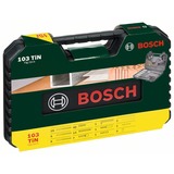 Bosch V-Line Bohrer- /Schrauber-Set, 103-teilig, Bohrer- & Bit-Satz grün