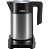 Bosch Wasserkocher TWK7203 edelstahl/schwarz, 2.200 Watt, 1,7 Liter