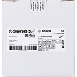 Bosch X-LOCK Fiberschleifscheibe R780 Best for Metal and Inox, Ø 115mm, K50 Bohrung 22,23mm