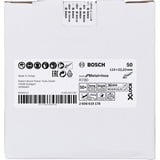 Bosch X-LOCK Fiberschleifscheibe R780 Best for Metal and Inox, Ø 115mm, K50 Bohrung 22,23mm