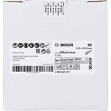 Bosch X-LOCK Fiberschleifscheibe R780 Best for Metal and Inox, Ø 115mm, K60 Bohrung 22,23mm
