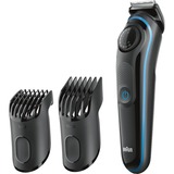 Braun BeardTrimmer BT3040, Bartschneider schwarz/blau