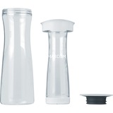 Brita fill&serve Mind Wasserfilter-Karaffe, Kanne transparent/weiß
