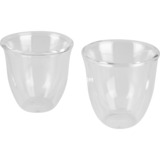 DeLonghi Espresso-Gläser (2er-Set), Glas transparent