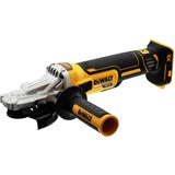 DeWALT Akku-Flachkopf-Winkelschleifer DCG405FNT, 18Volt schwarz/gelb, ohne Akku und Ladegerät, in TSTAK Box