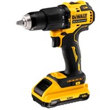 DeWALT Akku-Schlagbohrschrauber DCD709D2T, 18Volt gelb/schwarz, 2x Li-Ion-Akku 2,0 Ah, in TSTAK Box