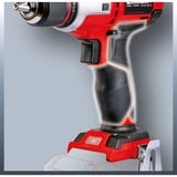 EINHELL Power X-Change Akku-Bohrschrauber TE-CD 18 Li E - Solo, 18Volt rot/schwarz, ohne Akku und Ladegerät