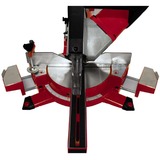 EINHELL Zug-Kapp-und Gehrungssäge TE-SM 2534 Dual rot/schwarz, 1.800 Watt