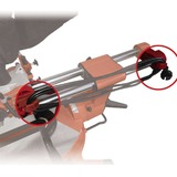EINHELL Zug-Kapp-und Gehrungssäge TE-SM 2534 Dual rot/schwarz, 1.800 Watt