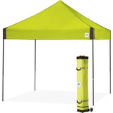 E-Z Up Faltzelt Vantage 3x3m Color Limeade, Pavillon limette, Rahmen Steel Grey