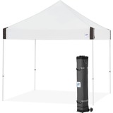 E-Z Up Faltzelt Vantage 3x3m Color White, Pavillon weiß, Rahmen Steel White