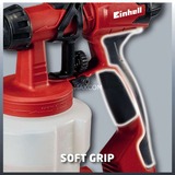 Einhell Farbsprühsystem TC-SY 700 S, Sprühpistole rot/schwarz, 700 Watt