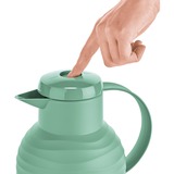 Emsa Isolierkanne SAMBA WAVE, 1 Liter grün, QUICK PRESS Verschluss