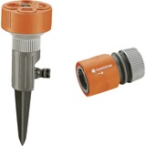 GARDENA Classic 4-Flächenregner Twist - Aktion grau/orange