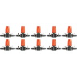 GARDENA Kleinflächendüse grau/orange, 10 Stück