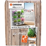 GARDENA NatureUp! Bewässerungsset Vertikal, Tropfsystem zum Anschluss an den Wasserhahn