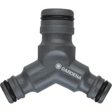 GARDENA Profi-System Y-Reduzierstück 19mm (3/4") > 13mm (1/2"), Kupplung grau