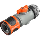 GARDENA Regulierstop 13mm (1/2"), Schlauchstück grau/orange