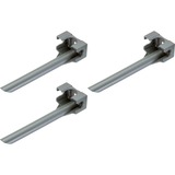 GARDENA Rohrführung 13mm (1/2"), 3 Stück, Halterung grau