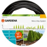 GARDENA Start-Set Pflanzreihe L, Tropfsystem schwarz, 50 Meter