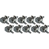 GARDENA Tropfsystem L-Stück 4,6mm (3/16"), Verbindung grau, 10 Stück