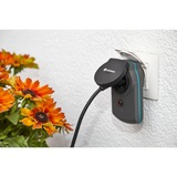 GARDENA smart Power Zwischenstecker, 3er Set, Steckdose schwarz