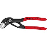 KNIPEX Cobra Wasserpumpenzange 87 01 125 , Rohr- / Wasserpumpen-Zange rot, gezahnte Griffflächen